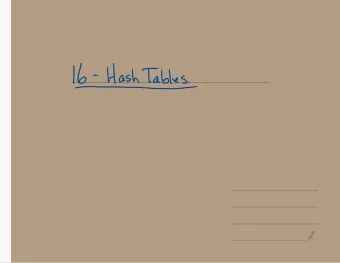 16-HashTabl  BitvectorReu.ec - Suppose we want to store some de # a set SE Lad ] , for of S is - A