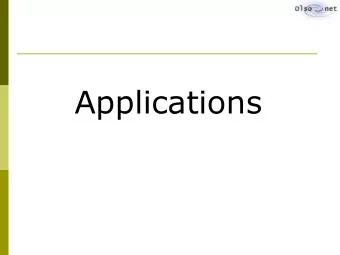 Applications  Three sample applications  Fuzzy inferno  Nostalgic cow  Twilight Eden  Fuzzy inferno