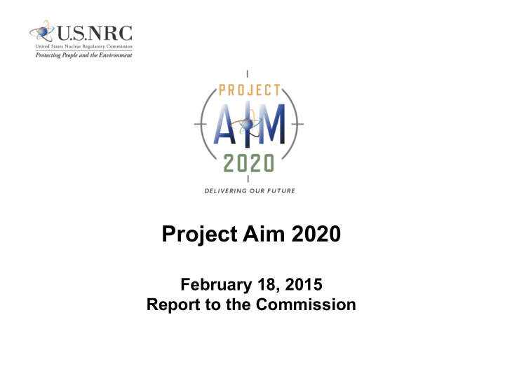 project aim 2020