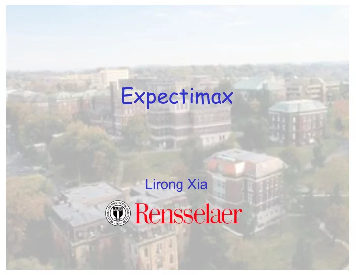 expectimax