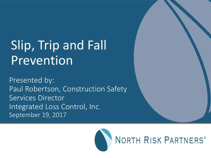 prevention