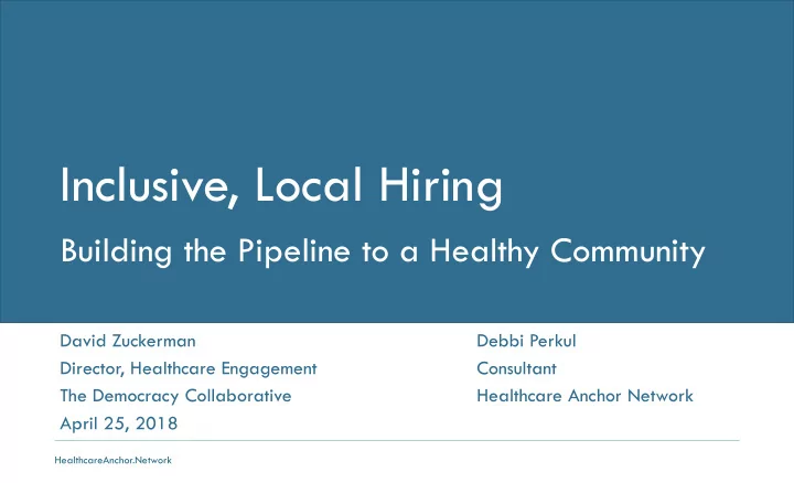 inclusive local hiring