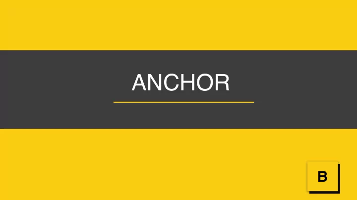 anchor