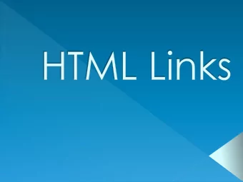 Need to define two things:  The destination  Something to click on to get there  Tag