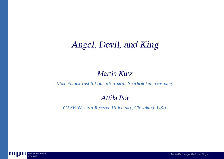 angel devil and king