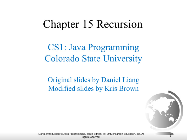 chapter 15 recursion