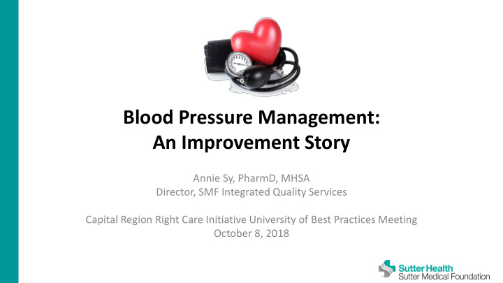 blood pressure management an improvement story