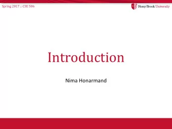 Introduction  Nima Honarmand  Spring 2017 :: CSE 506  What is an Operating System? (1)  App 1  App