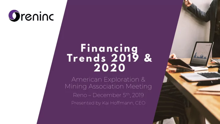 american exploration amp mining association meeting