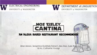 Brian Moran, Seraphina Goldfarb-Tarrant, Alex Xiao, Sujie Zhu,  Qi Hu, Catharine Youngs  1  Provide