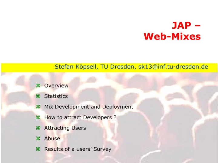 jap web mixes