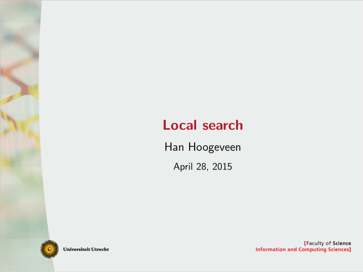 local search