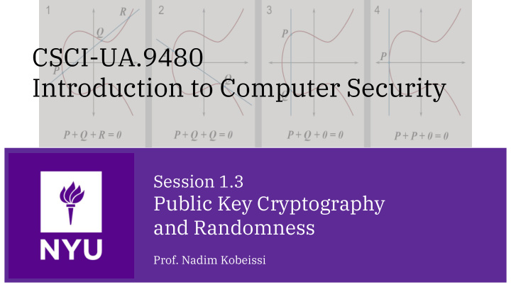 csci ua 9480 introduction to computer security