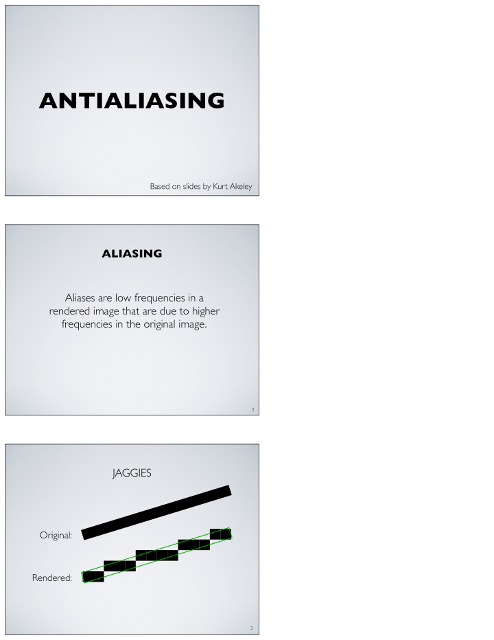 antialiasing