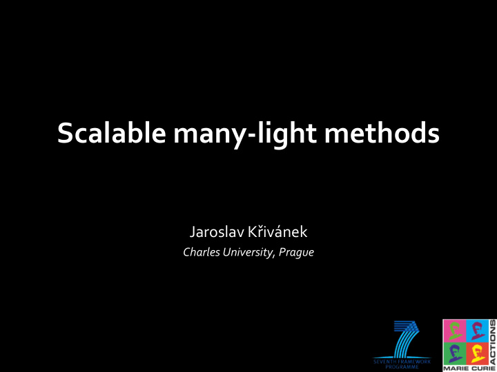 scalable many light methods