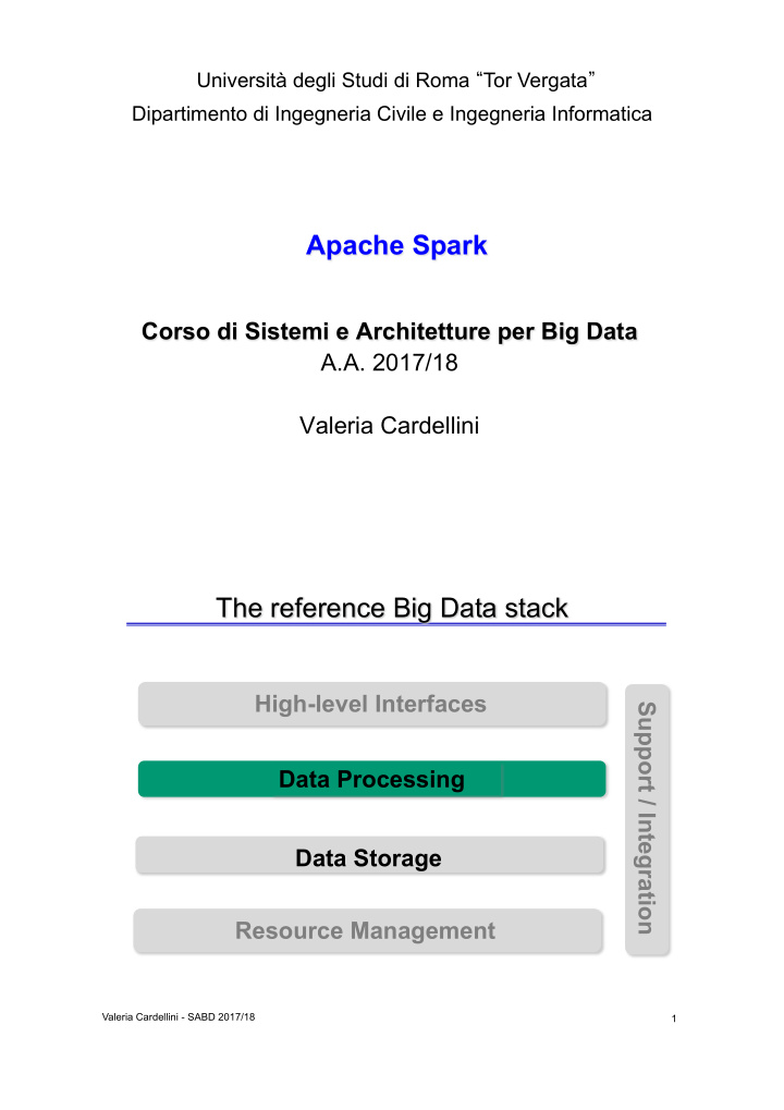 apache spark