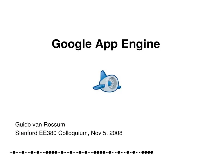 google app engine