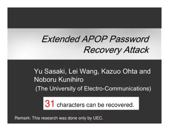 Again Guideline of IPA  Again Guideline of IPA  We respect the IPAs policy so that we reported