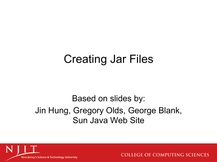 what is a jar file
