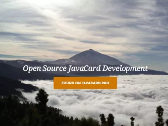 Smart( Java )Card  ... What &amp; Why What - smart card  Tiny PC without Human Interface