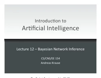 Problems  with  high-dim.  distribu)ons    Suppose  we  have   n