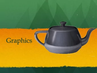 Graphics  Computer Graphics vs.  Graphic Design  Computer Graphics is not using Photoshop-