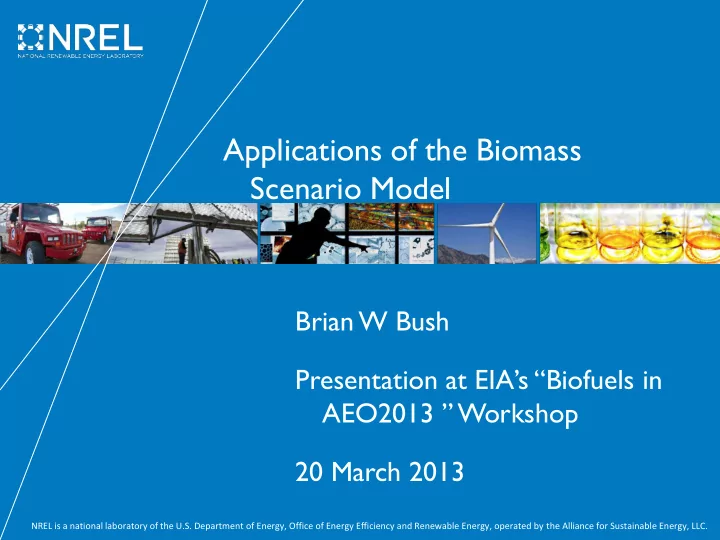 applications of the biomass
