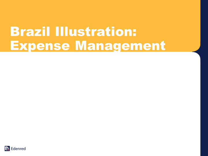 brazil illustration expense management expense management