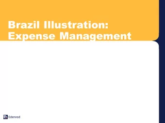 Brazil Illustration:  Expense Management  Expense Management Market Overview  Fuel/Fleet  Fuel