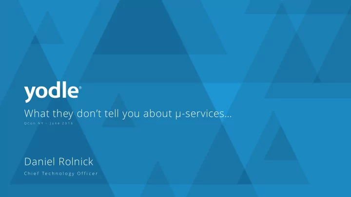 what they don t tell you about services