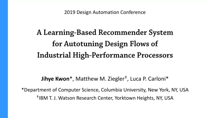jihye kwon matthew m ziegler luca p carloni