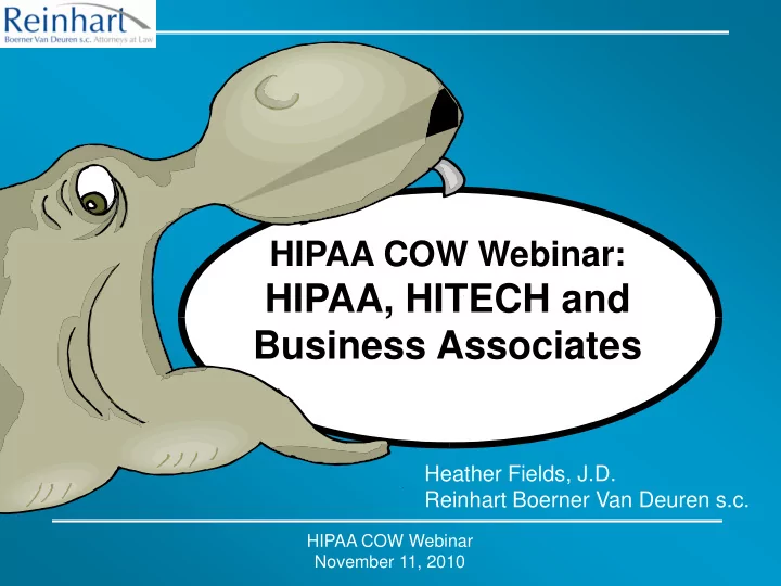 hipaa hitech and