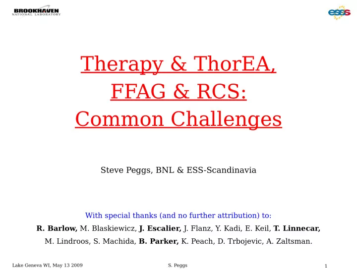 therapy thorea ffag rcs common challenges