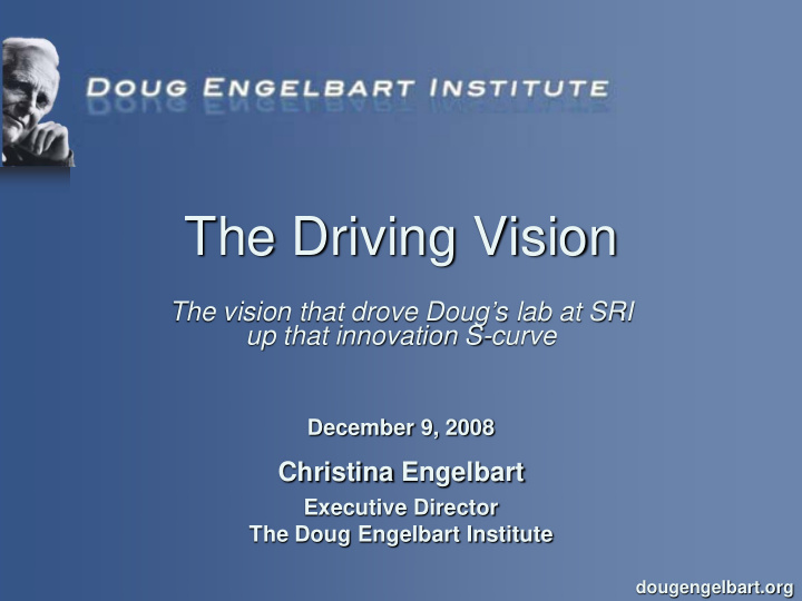 the driving vision