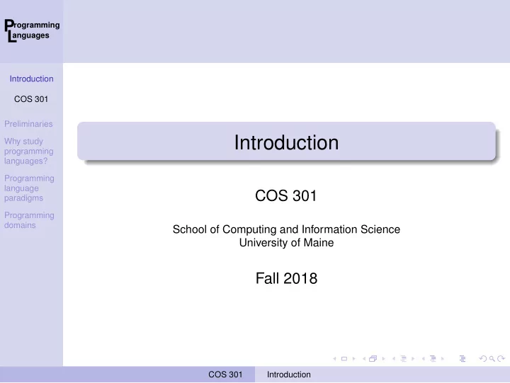 introduction