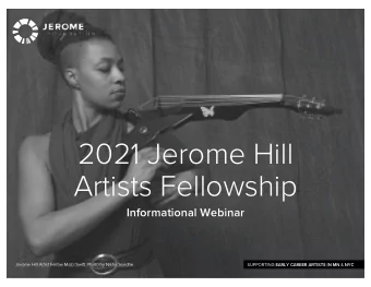 2021 Jerome Hill  Artists Fellowship  Informational Webinar  Nung-Hsin Hu, Travel and Study 2017.