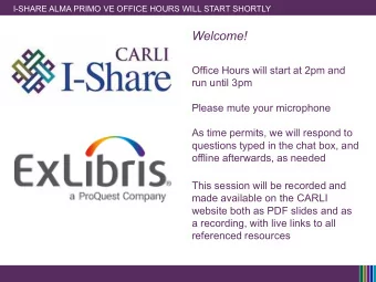 Welcome!  Office Hours will start at 2pm and  run until 3pm  Please mute your microphone  As time