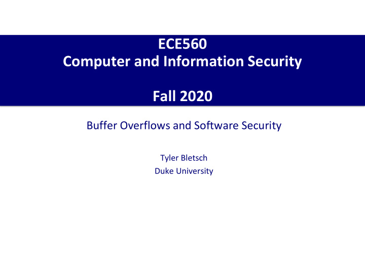 computer and information security