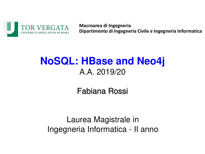 nosql hbase and neo4j