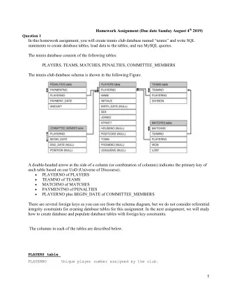 A double-headed arrow at the side of a column (or combination of columns) indicates the primary