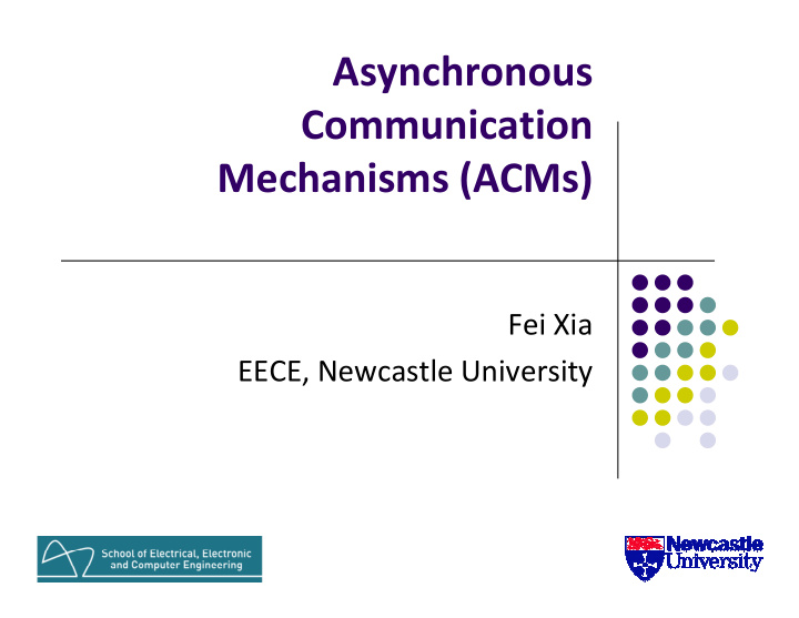 asynchronous communication mechanisms acms