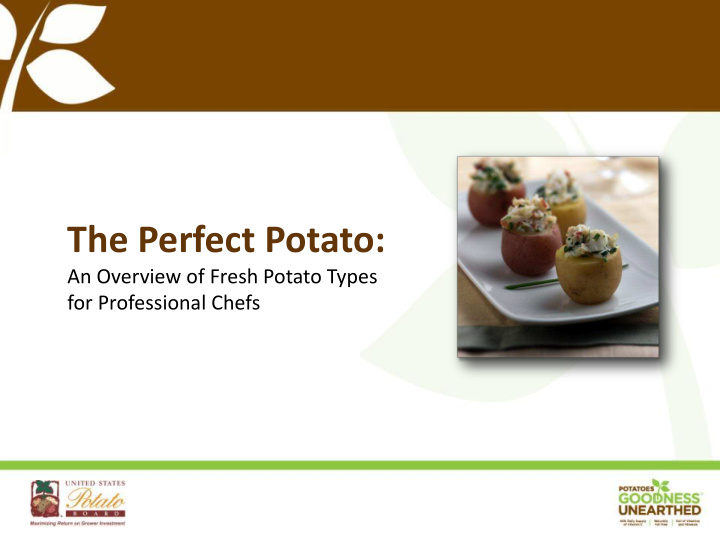 the perfect potato