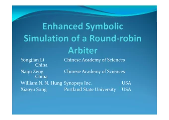 Yongjian Li Chinese Academy of Sciences  China  Naiju Zeng Chinese Academy of Sciences  China