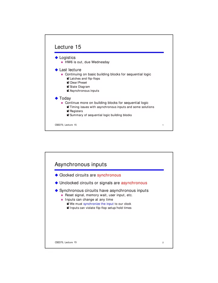 lecture 15