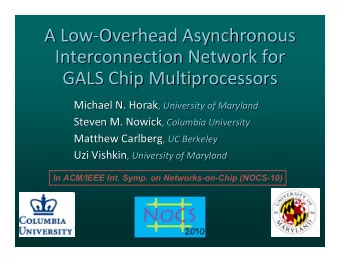 ALowOverheadAsynchronous  ALowOverheadAsynchronous