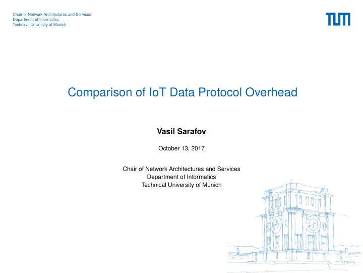 comparison of iot data protocol overhead