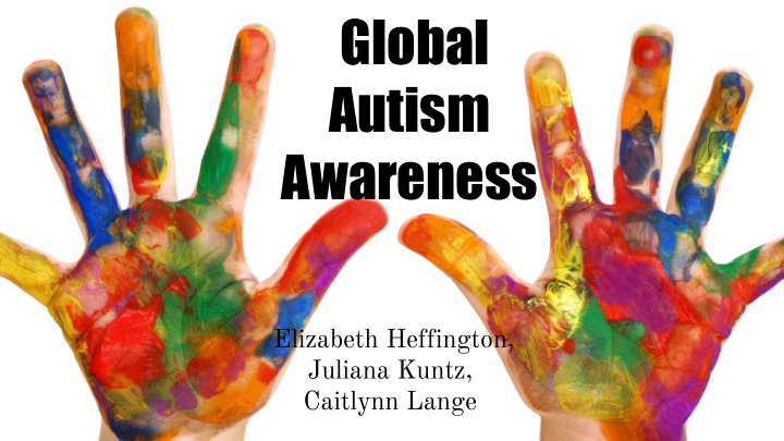global autism awareness