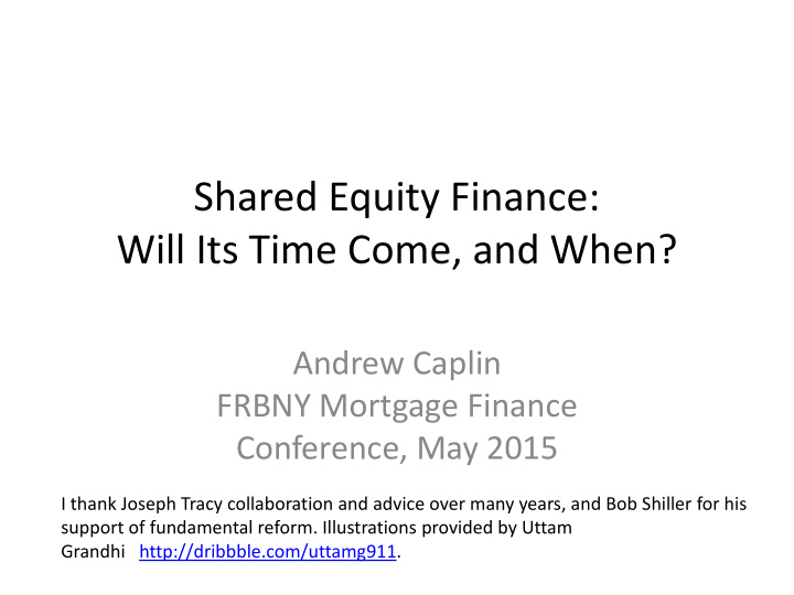 andrew caplin frbny mortgage finance conference may 2015