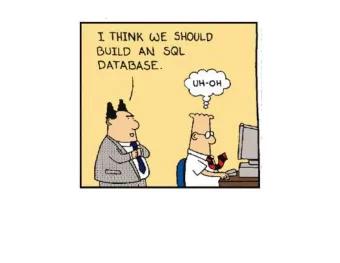 Databases  Standard stuff  Class webpage: cs.rhodes.edu/db  Textbook: get it somewhere; used