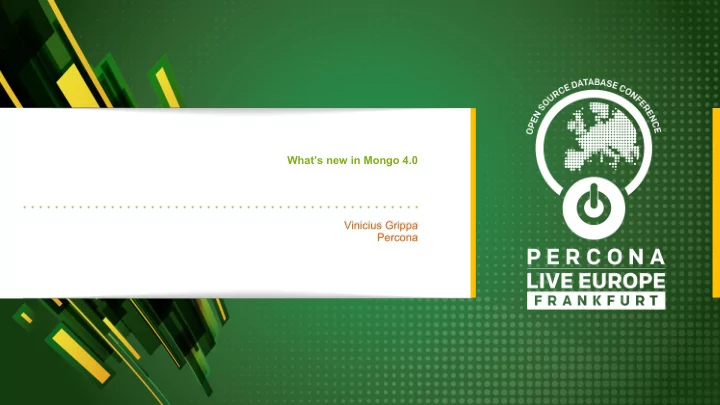 vinicius grippa percona about me support engineer at